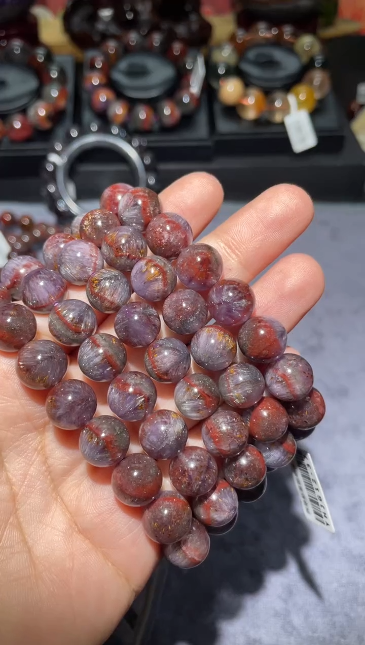 【闪购商品】水晶手链未镶嵌极光单圈11mm多样性发其一