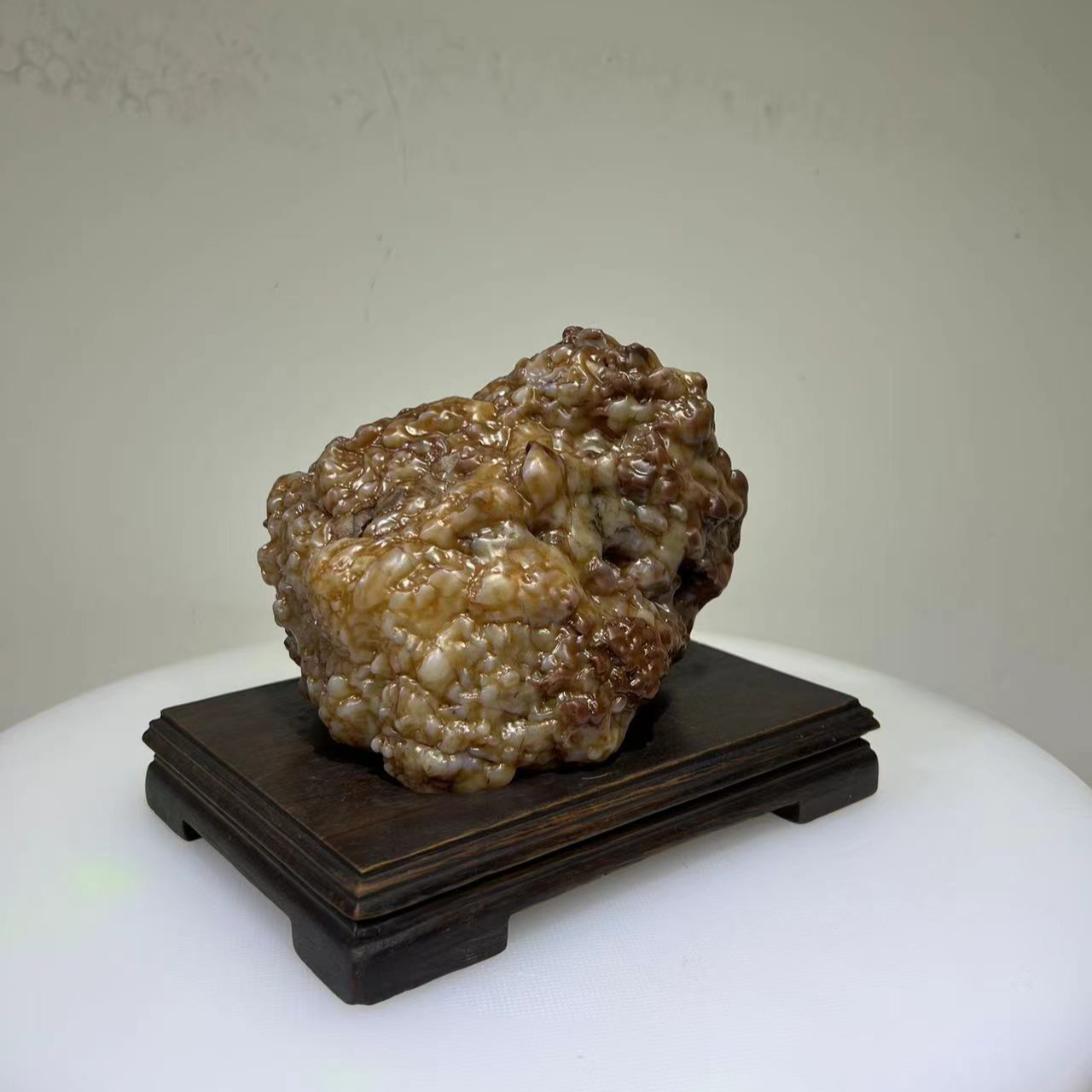 阿拉善 戈壁石创意特色手把件家居装饰摆件 天然奇石摆件家居摆件