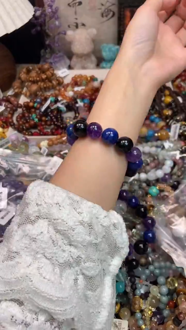 未镶嵌手链紫晶396