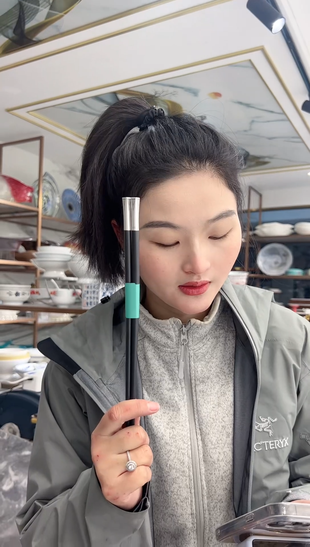 【闪购商品】盘八宝瓷器专场开C筷子十双