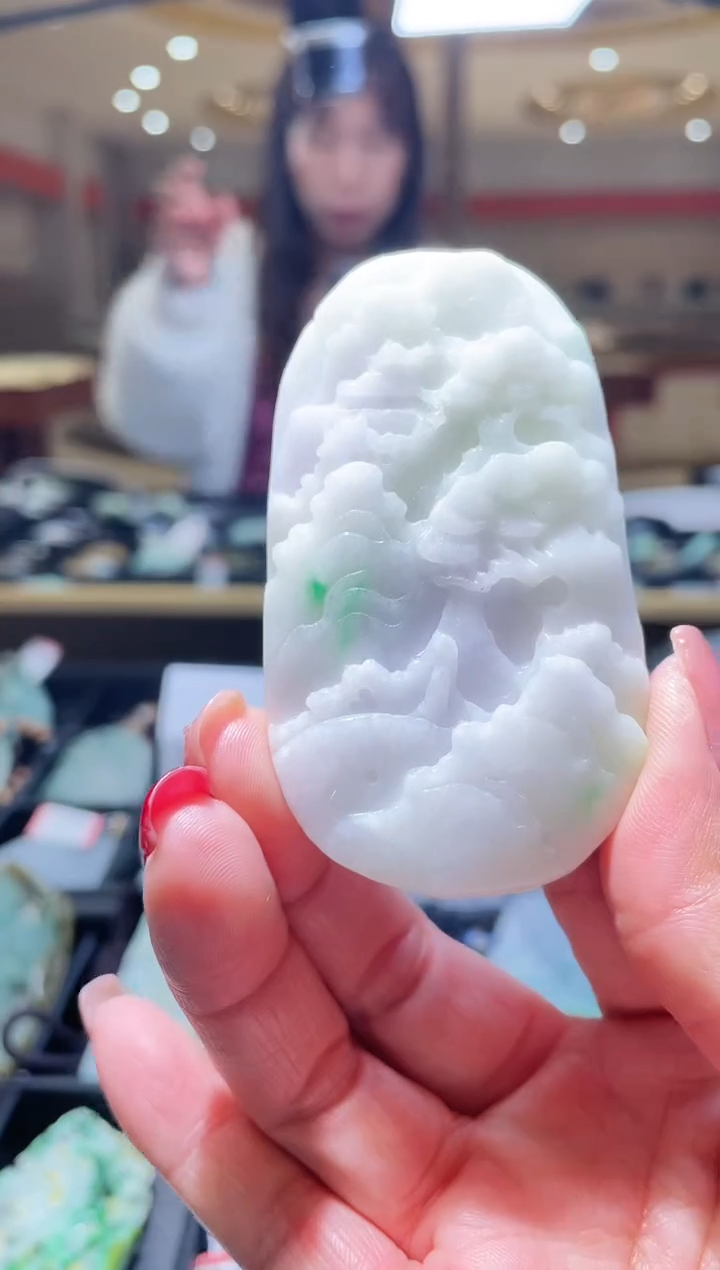 【闪购商品】翡翠颈饰未镶嵌天然缅甸翡翠A货