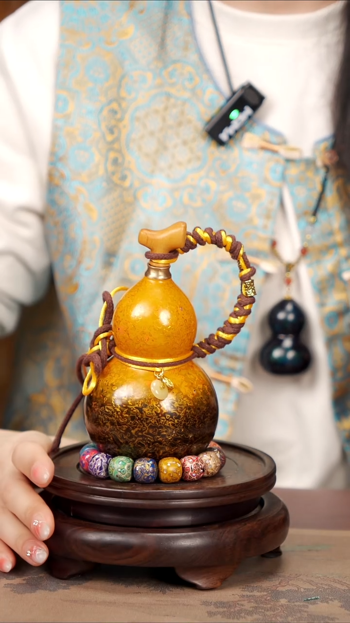 【闪购商品】183易林高端工艺大漆酒葫芦--248