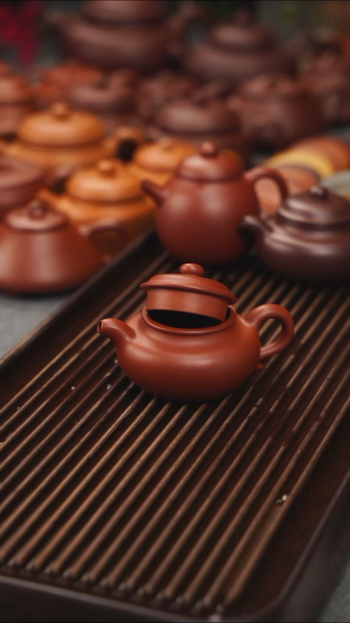 茶壶紫砂Q**Q微瑕仿古
