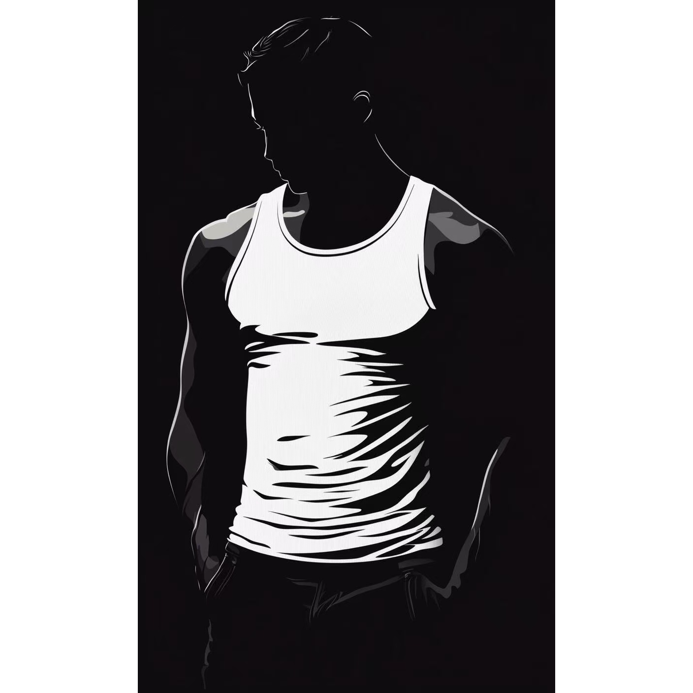 【XP061-3】“夏季新品“25年潮流男装夏季重磅300克短袖t恤