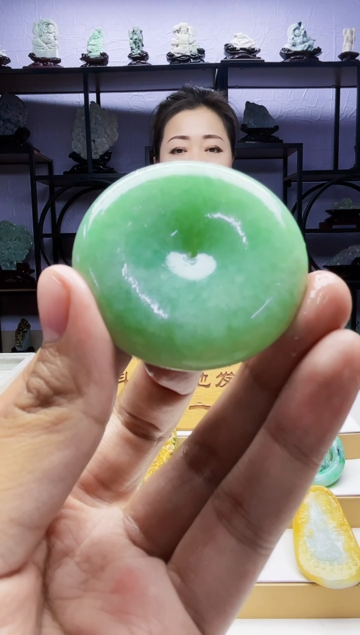 【闪购商品】定制翡翠未镶嵌毛货01120189多样性发一