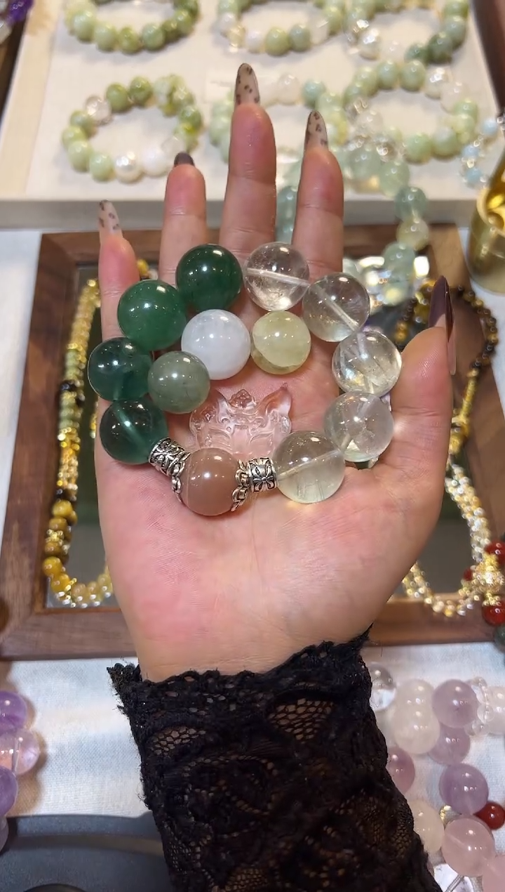 未镶嵌手链水晶天然水晶 多样性发货发其一 颜色微差