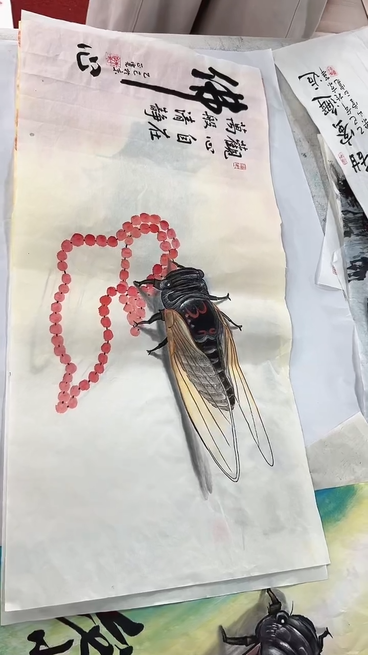 国画朱路军/国画/花鸟