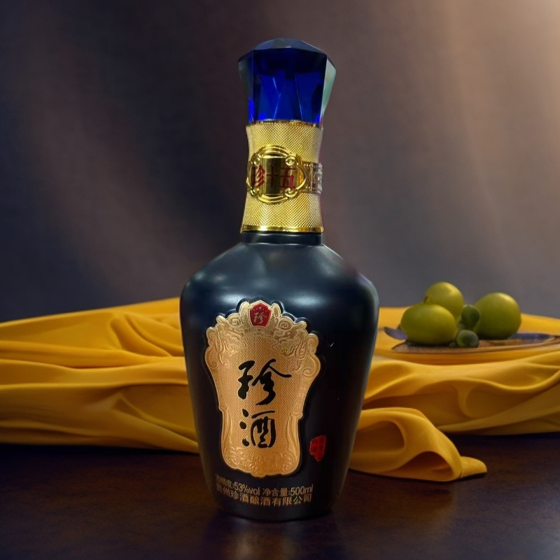 珍酒2022年珍十五 神州荣耀53度 500ml 酱香型白酒小批量勾调