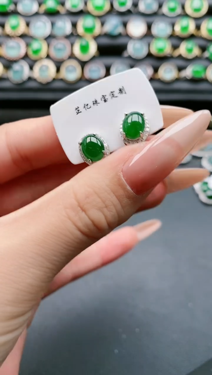 【闪购商品】翡翠戒指银S925镶嵌11111111