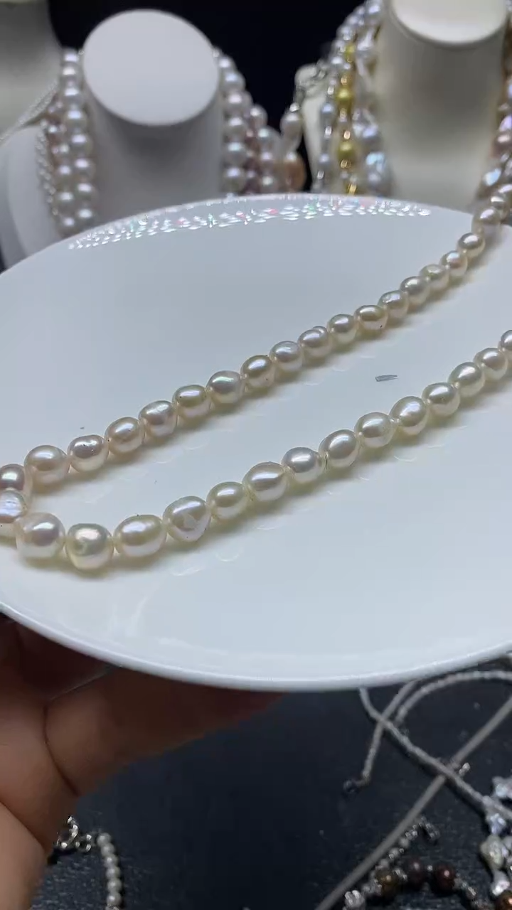 颈饰未镶嵌淡水珍珠多人