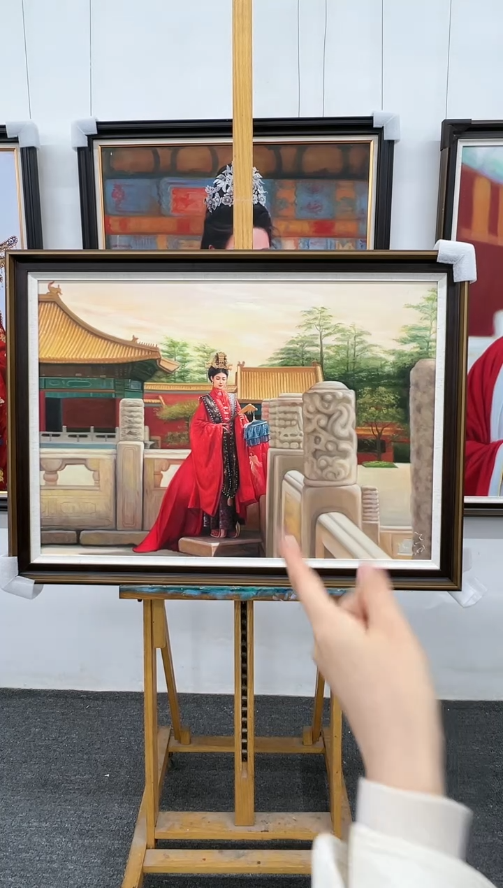 【闪购商品】绘画吴子逸-100*70cm-人物油画