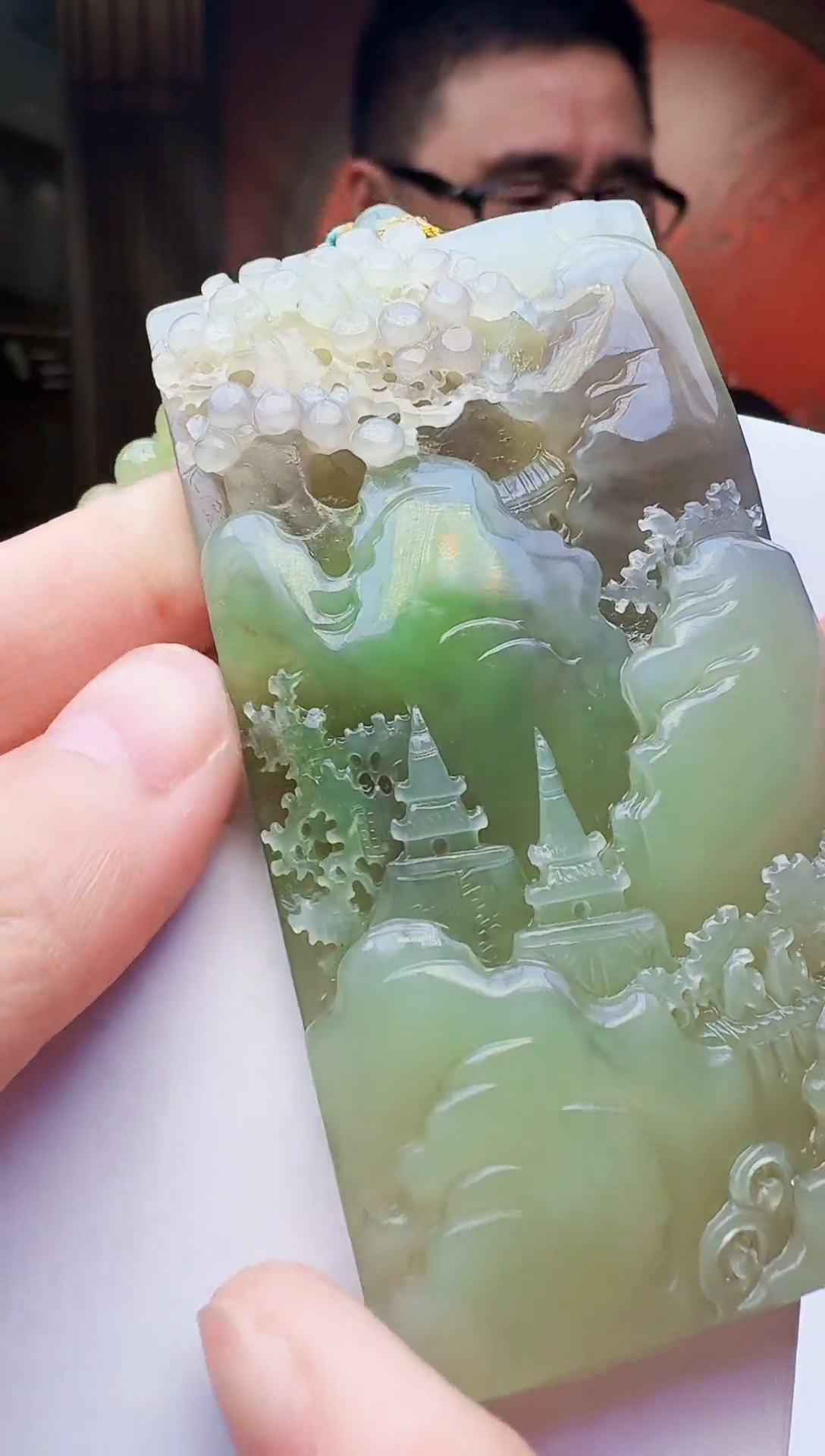 定制和田玉玉雕臻品馆天然和田玉（拍一发一） 