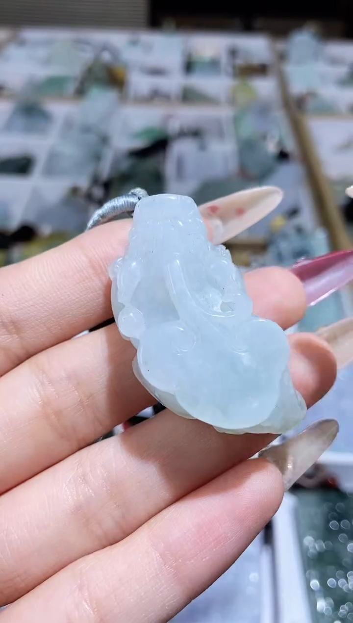 【闪购商品】翡翠颈饰未镶嵌天然缅甸翡翠A货未镶嵌
