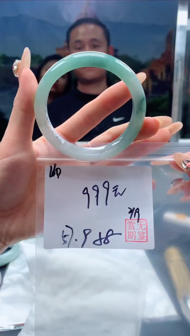 【闪购商品】定制翡翠未镶嵌毛货手镯需精细抛光/手镯160