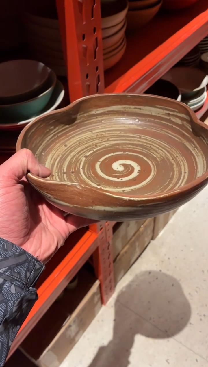 瓷片9 寸哑光一号异形深盘（福利款）