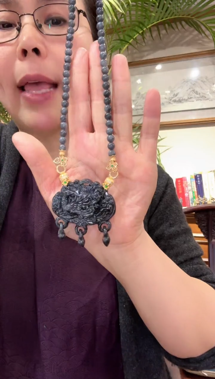 【闪购商品】翡翠颈饰未镶嵌国风