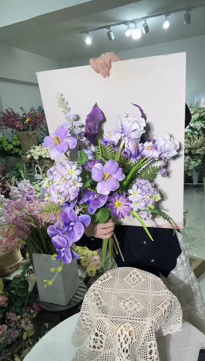 紫色系大花束单独花束