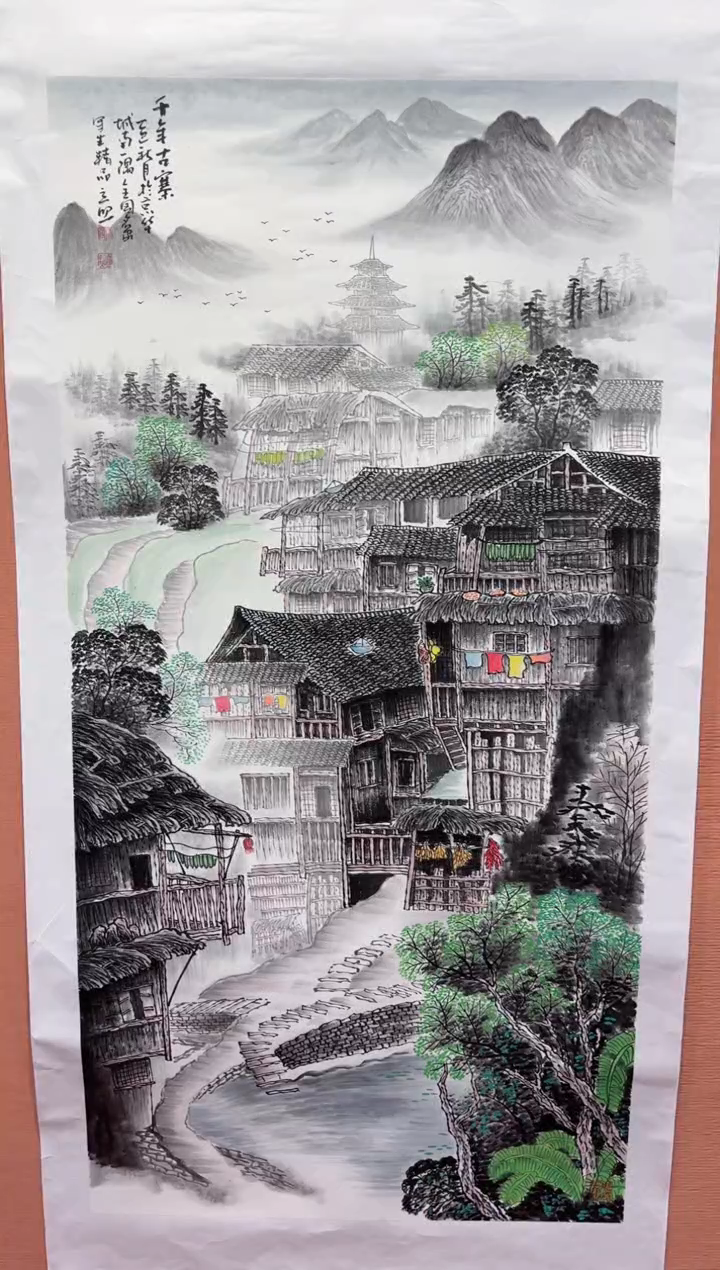 国画师立照老师国画作品