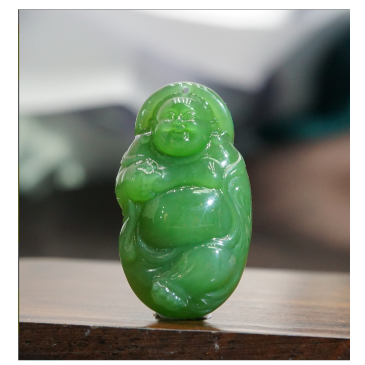 和田玉佛吊坠  BU010208