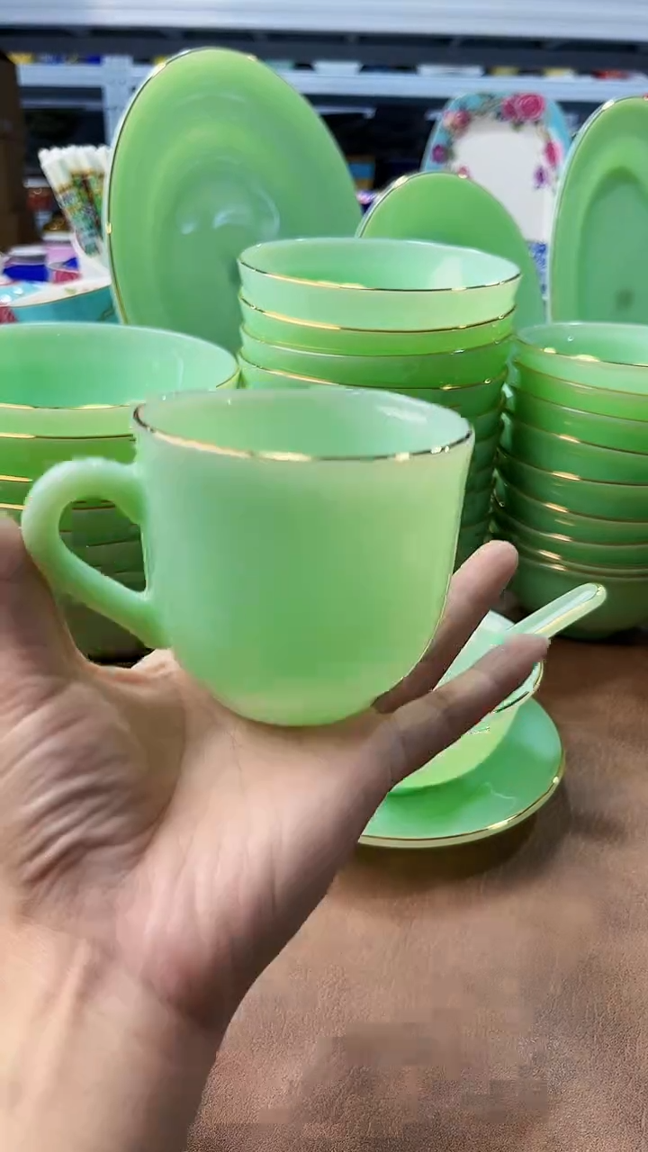 玉瓷茶杯水杯2只景德镇