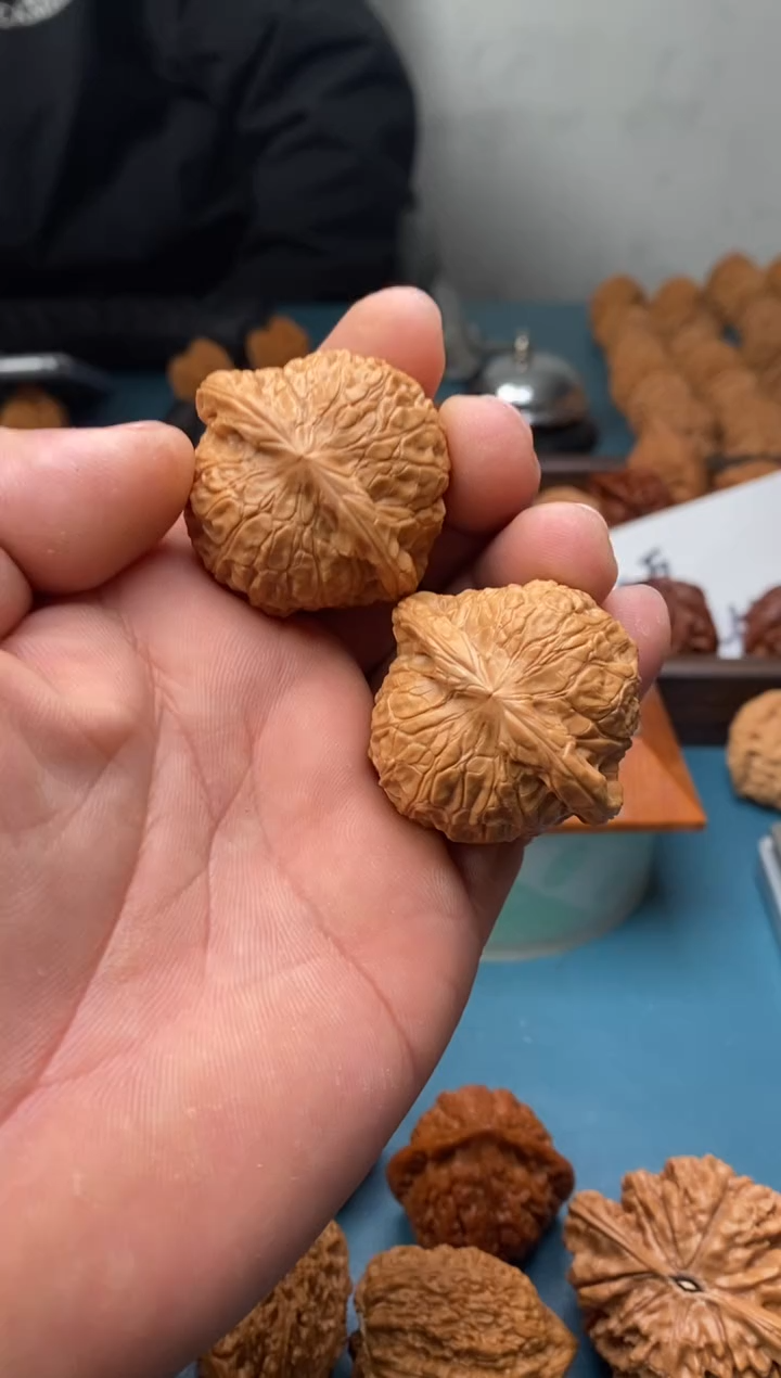 把件文玩核桃南瓜墩475