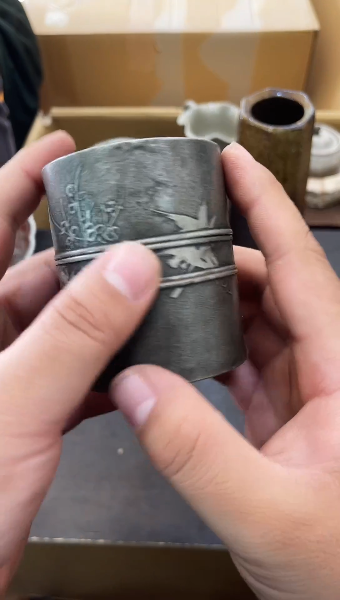  如图所示 阁集工艺品