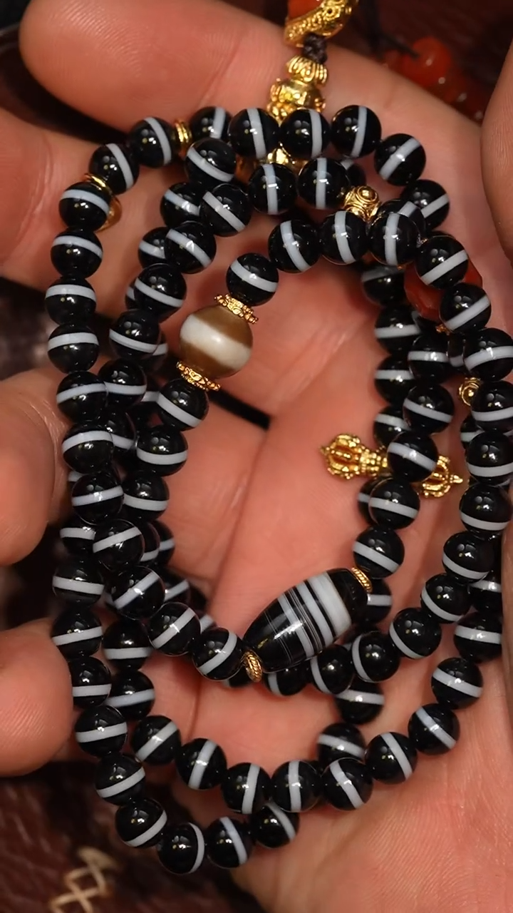 未镶嵌颈饰玛瑙/玉髓冲赛康胡子哥，DIY一