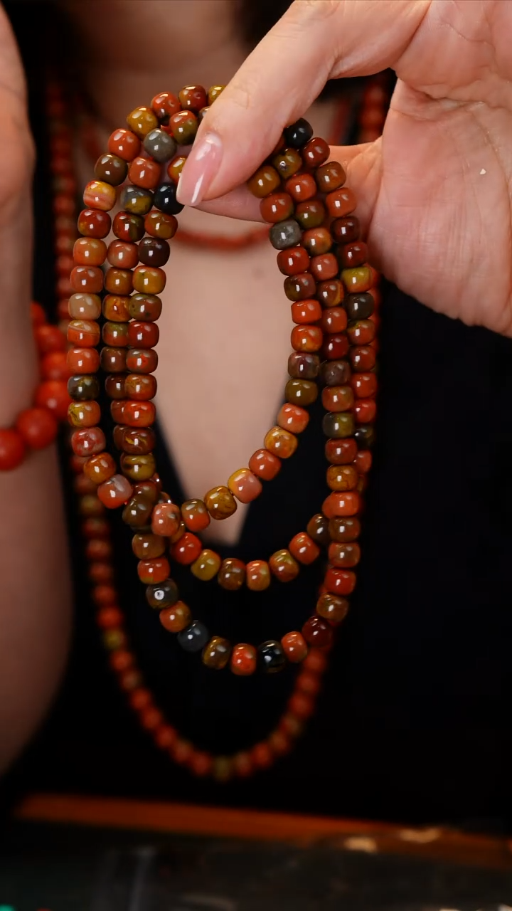 未镶嵌手串玛瑙/玉髓特色料多圈