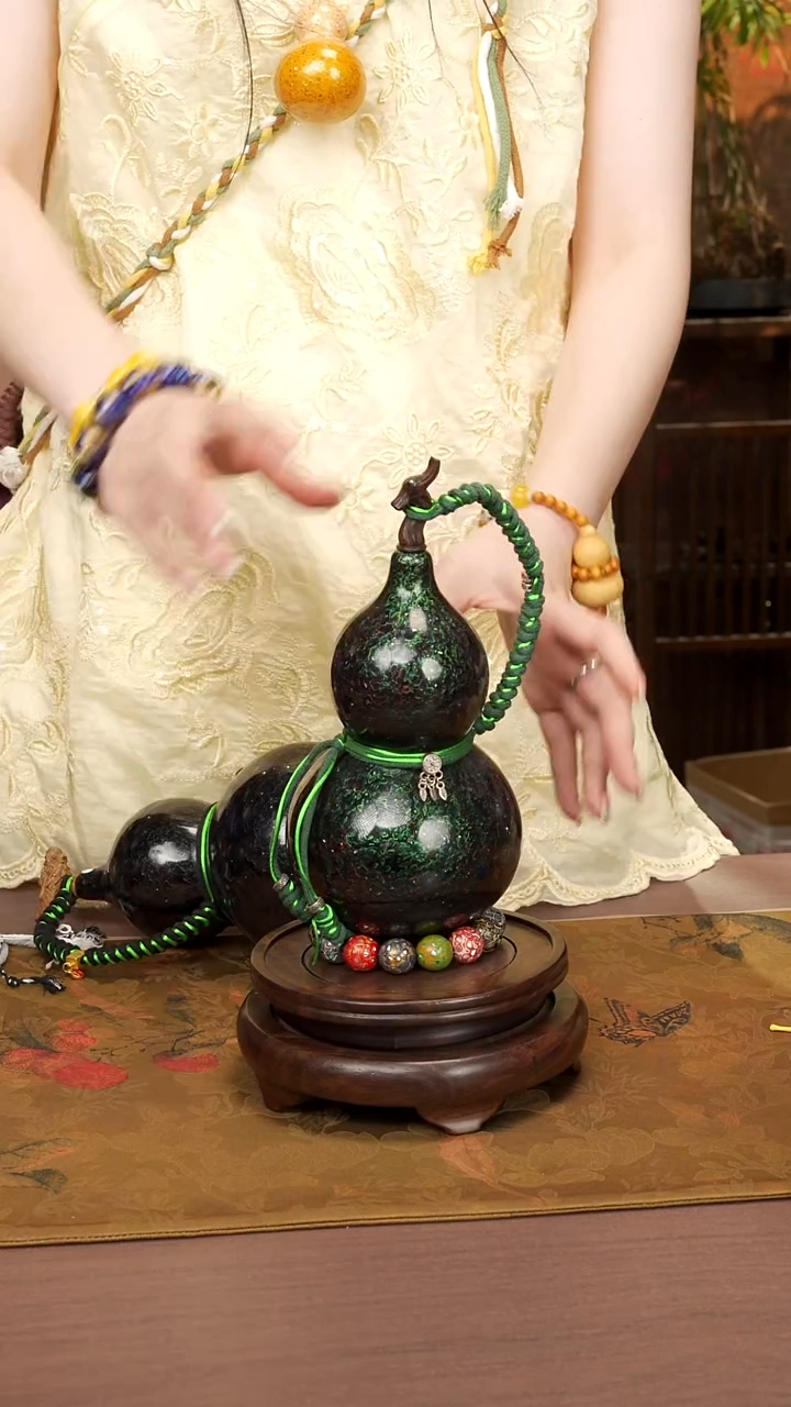 170易林精品大漆酒葫芦-----458