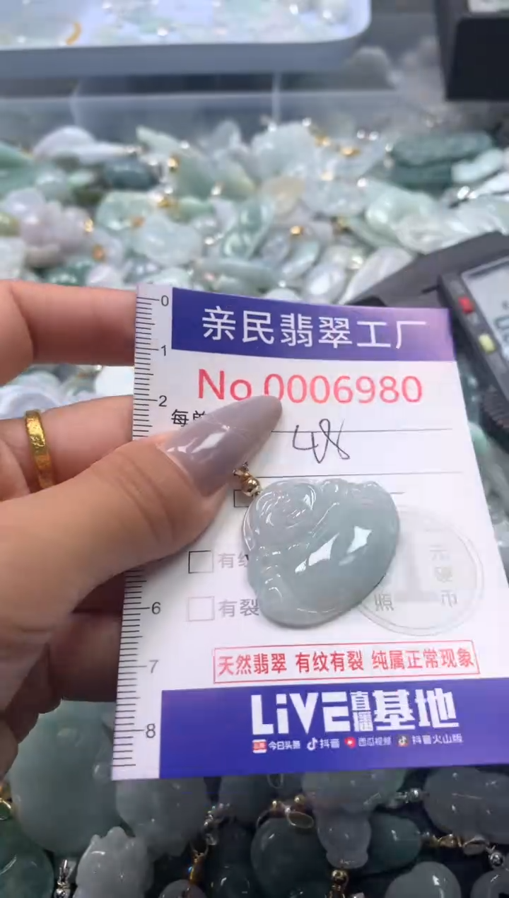 颈饰未镶嵌翡翠6980