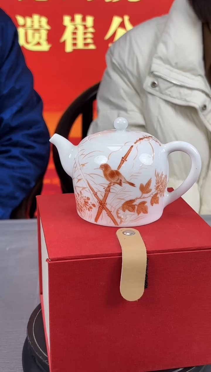 摆件陶瓷瓷立方-12.25官窑瓷画院-07