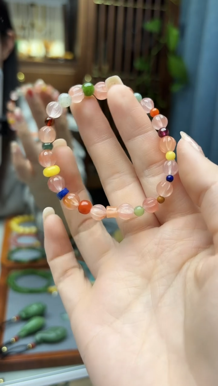 未镶嵌南红玛瑙挂件南红瓜珠手串YX