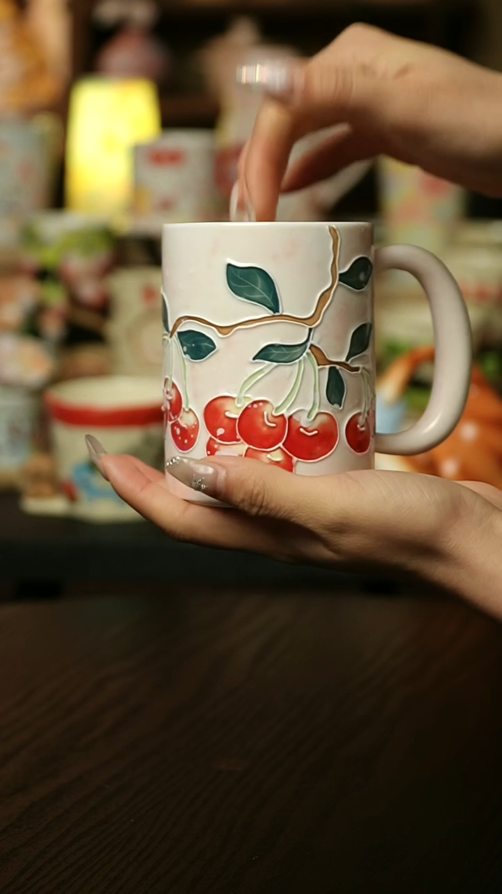 【闪购商品】杯子陶瓷景德镇高温釉下彩&A670