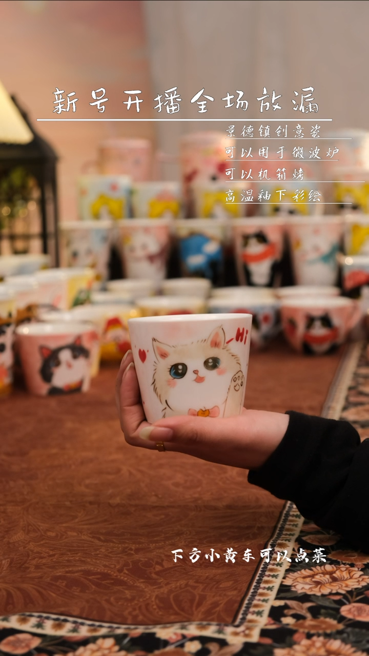 【闪购商品】景德镇可爱手工陶瓷