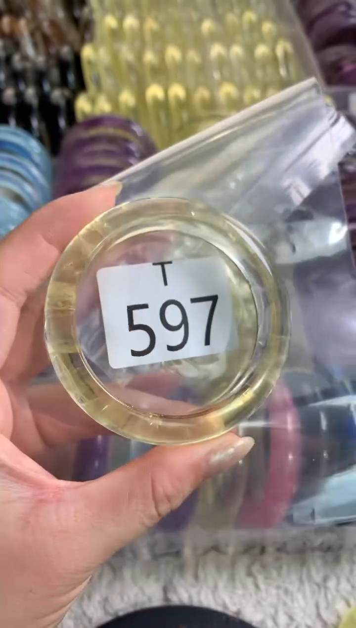 未镶嵌珠宝半成品水晶熊*597-54