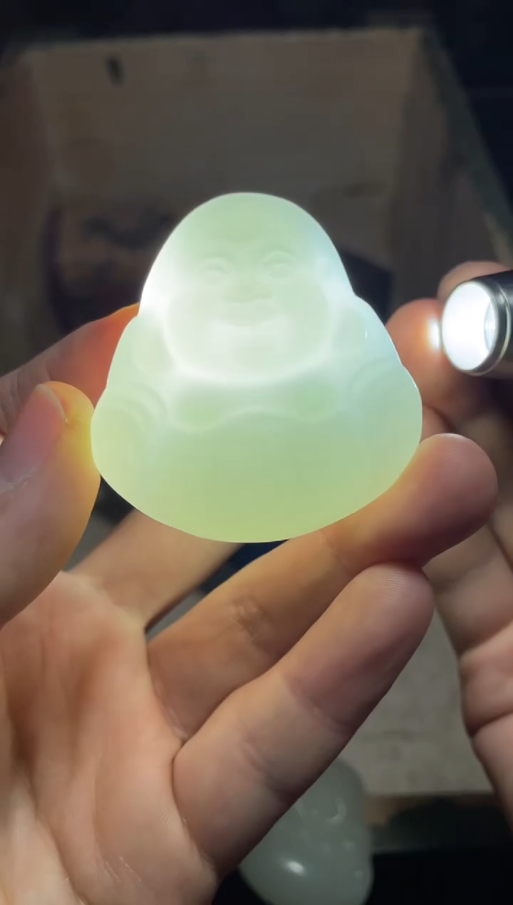 【闪购商品】羊油白大肚弥勒佛