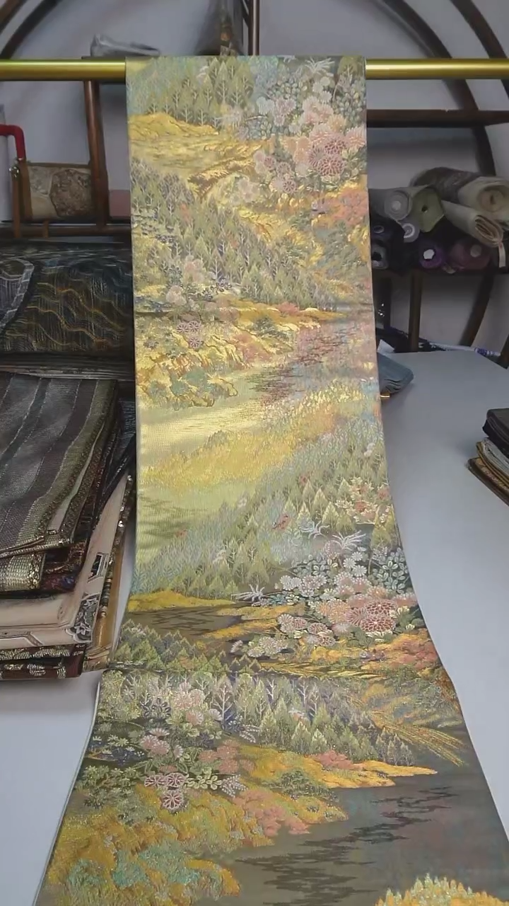 【闪购商品】织绣73西阵织六通风景