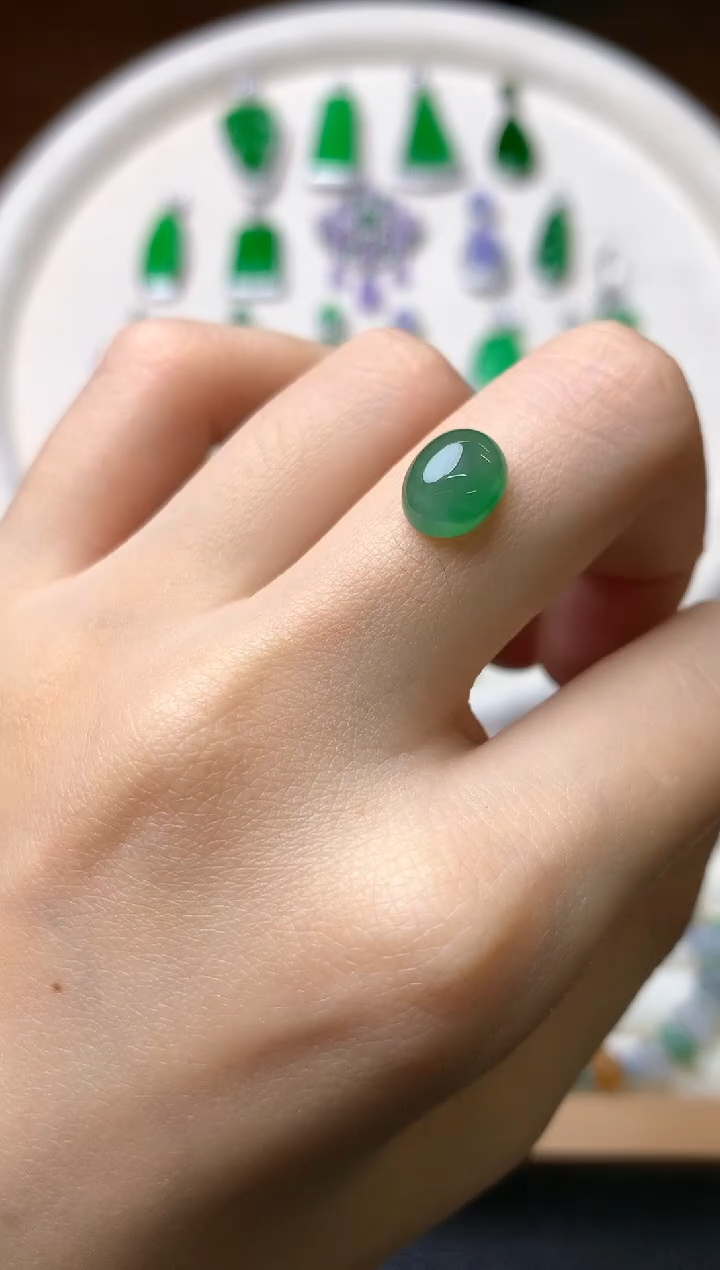 【闪购商品】定制翡翠未镶嵌裸石（镶嵌定制）