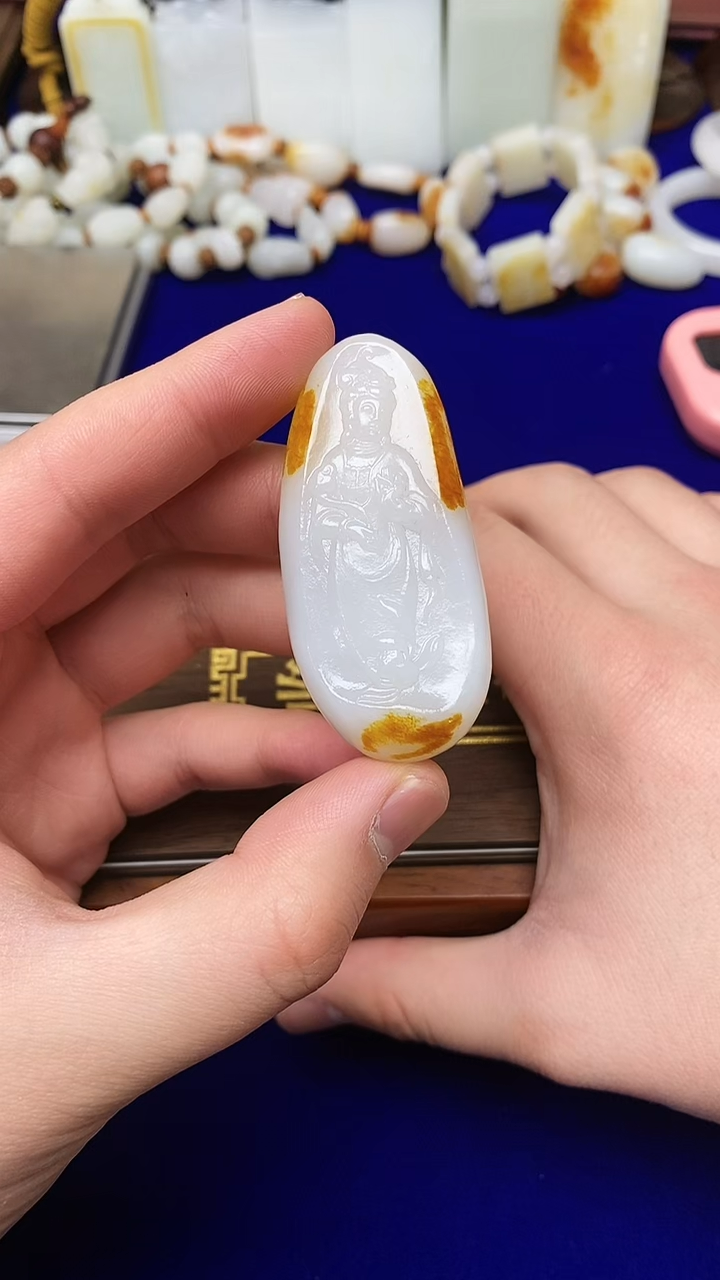 【闪购商品】和田玉挂件未镶嵌1