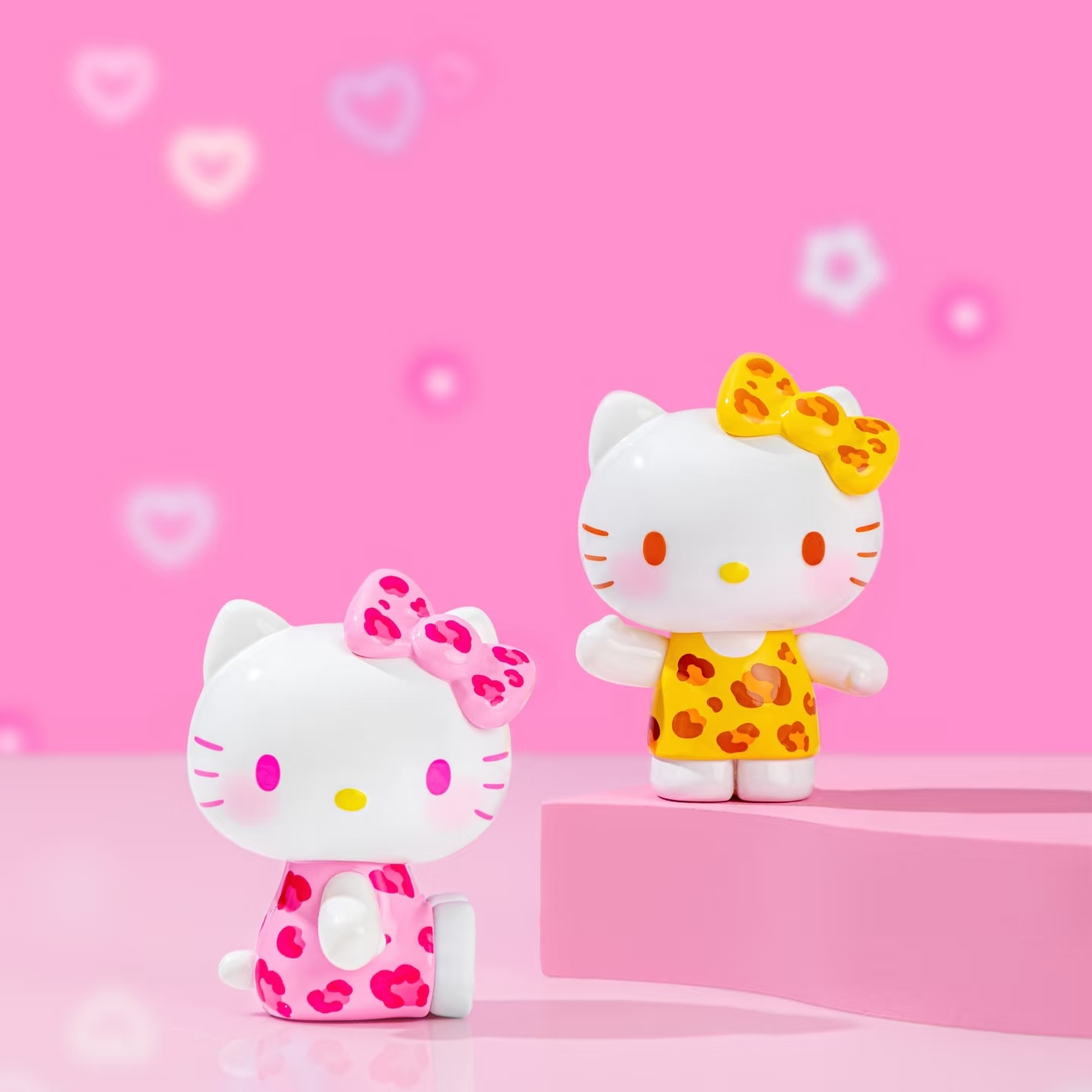 Kitty夏日彩虹糖萌粒盲盒潮玩礼物手链