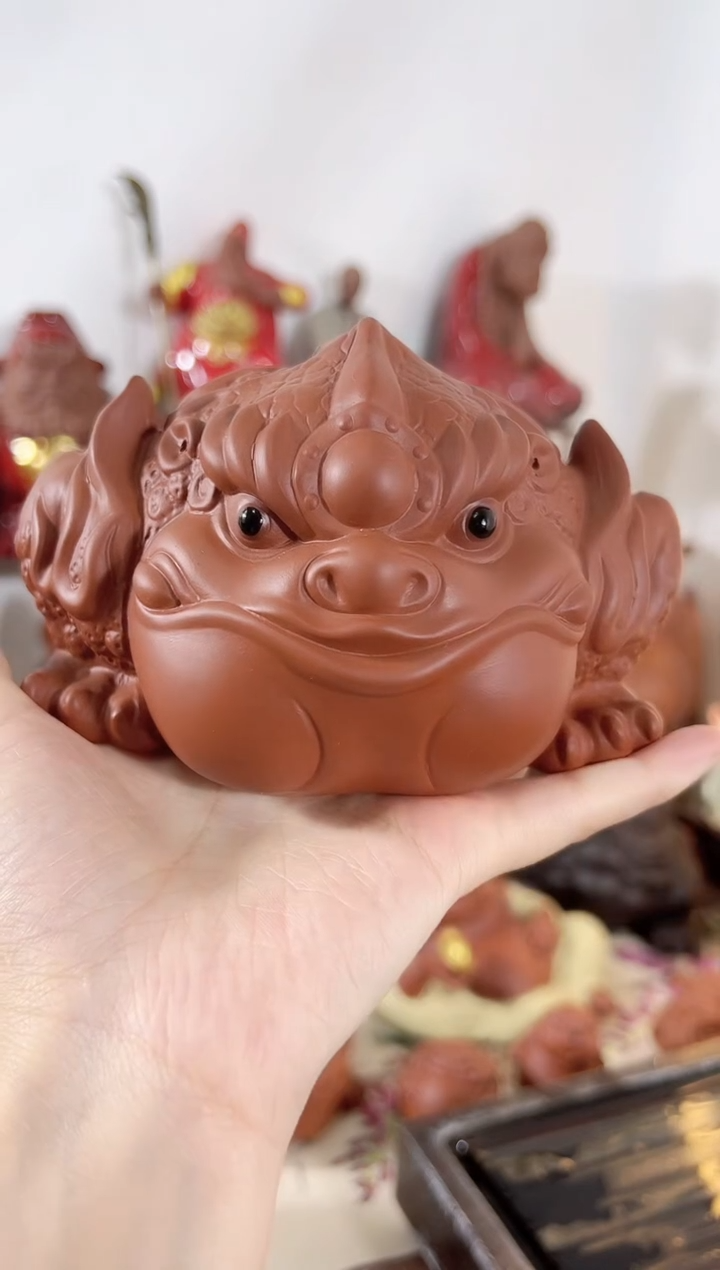 【闪购商品】紫砂茶宠紫砂茶宠萌宠摆件