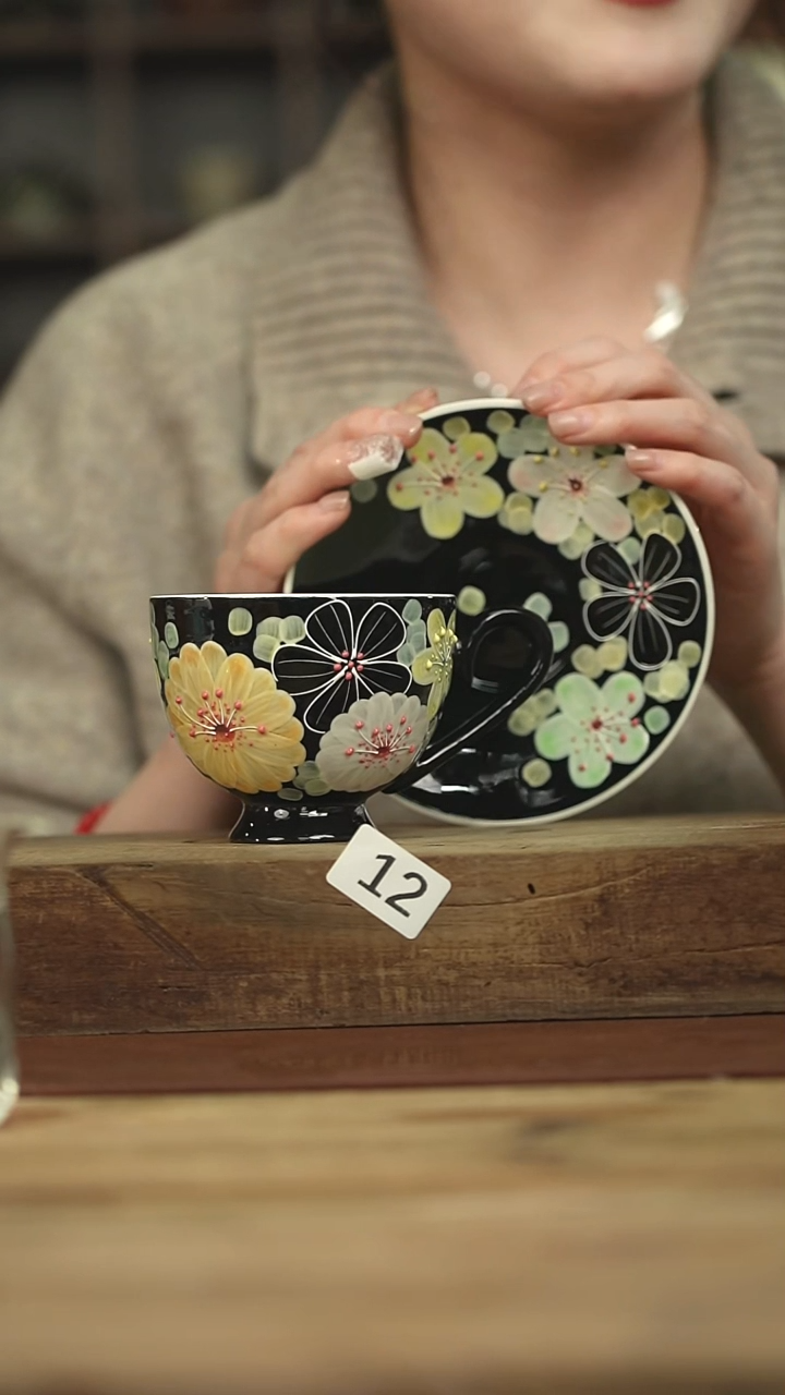 福利！！花满溪设计师杯+碟！