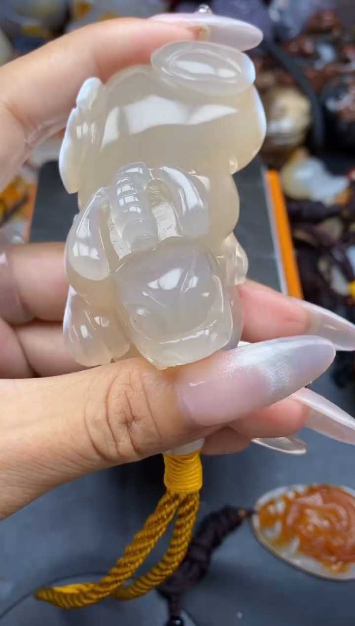 【闪购商品】玛瑙/玉髓颈饰未镶嵌ll