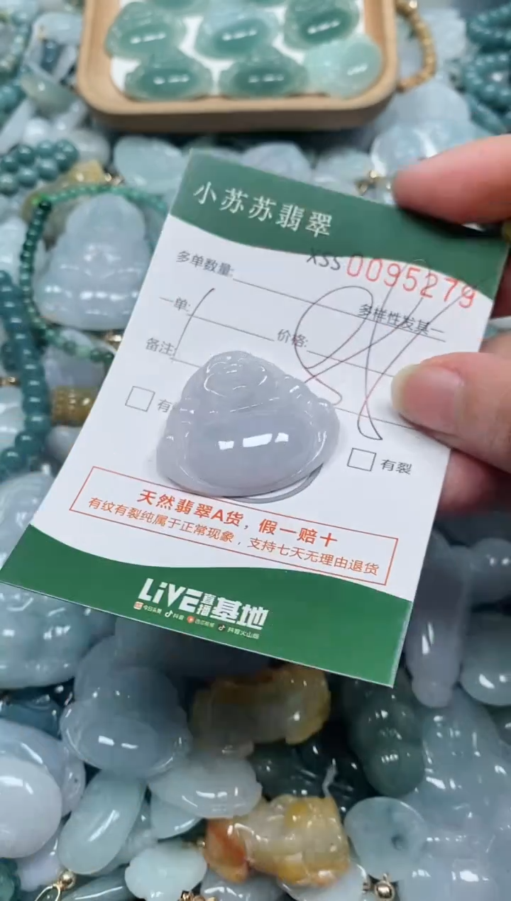 【闪购商品】翡翠颈饰未镶嵌闪购商品0095279