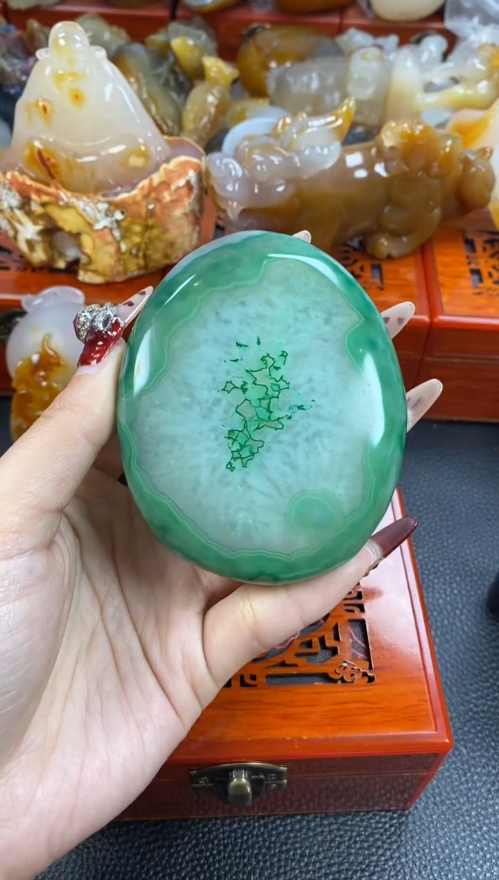 【闪购商品】玛瑙/玉髓手把未镶嵌1