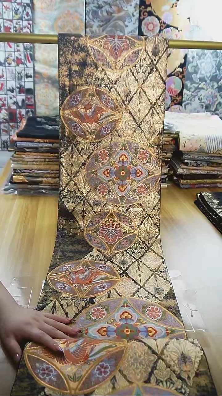 【闪购商品】织绣织锦29全通七宝纹