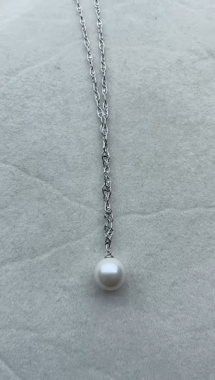 【闪购商品】淡水珍珠套链银S925镶嵌125