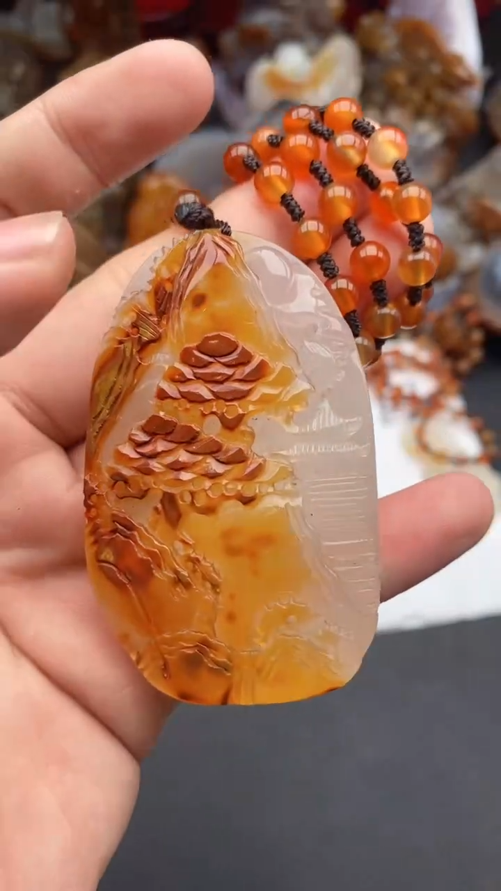 【闪购商品】玛瑙/玉髓颈饰未镶嵌1