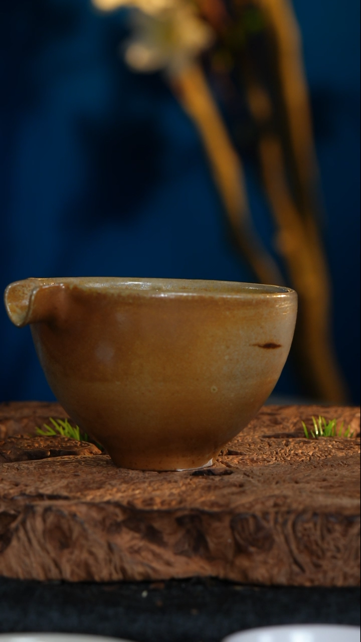 【闪购商品】【1377】已开价 柴烧大扩口杯