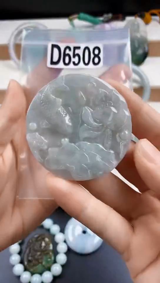 颈饰未镶嵌翡翠天然翡翠吊坠挂件